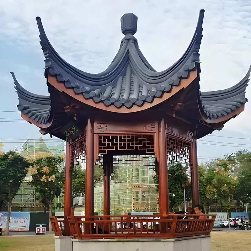 Pavilhões em estilo Huizhou